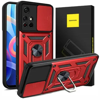 SPACECASE OVITEK ZA POCO M4 PRO 5G RDEČ