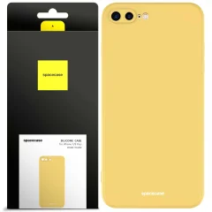 SILIKONSKI OVITEK SPACECASE ZA IPHONE 7 8 PLUS RUMEN OVITEK