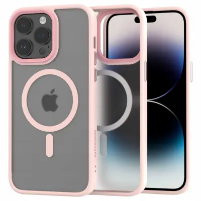 OVITEK SPACECASE HYBRID ZA IPHONE 14 PRO MAX ROZA