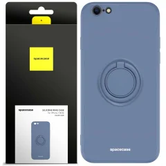 SPACECASE SILIKONSKI OVITEK OBROČ ZA IPHONE 7 8 SE MODRA ZAŠČITA TELEFON