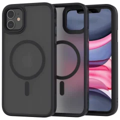 OVITEK SPACECASE HYBRID ZA IPHONE 11 MAGNETNI ČRN