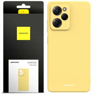 SILIKONSKI OVITEK SPACECASE ZA POCO X5 PRO 5G RUMEN