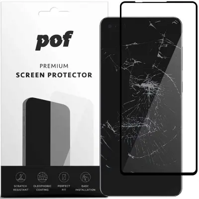POF KALJENO STEKLO POLNI OVITEK ZA SAMSUNG GALAXY A21S ZAŠČITA ZA EKRAN