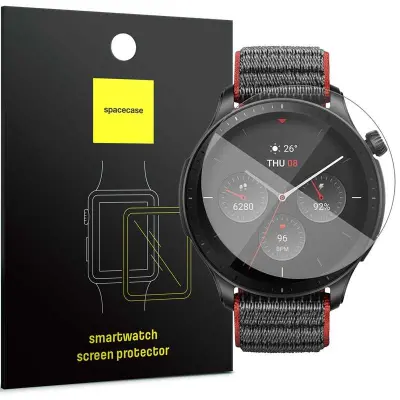 SPACECASE KALJENO STEKLO 2.5D ZA AMAZFIT GTR 4 46MM ZAŠČITNA FOLIJA