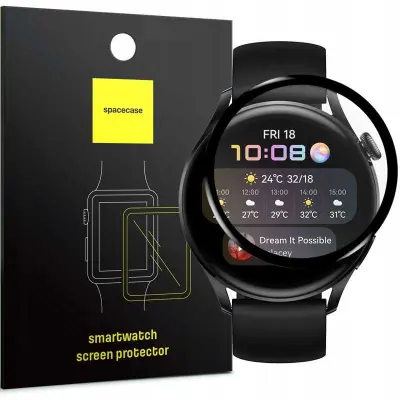 SPACECASE KALJENO STEKLO ZA HUAWEI WATCH 3 46MM FOLIJA ZAŠČITA EKRANA