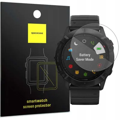 SPACECASE KALJENO STEKLO 2.5D ZA GARMIN FENIX 6X 6X PRO ZAŠČITNO