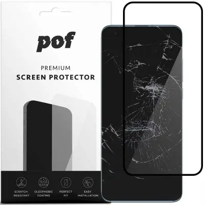POF KALJENO STEKLO POLNI POKROV ZA XIAOMI 12T 12T PRO ČRN