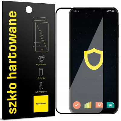 SPACECASE 5D KALJENO STEKLO ZA SAMSUNG GALAXY A14 4G 5G ZAŠČITA ZA EKRAN