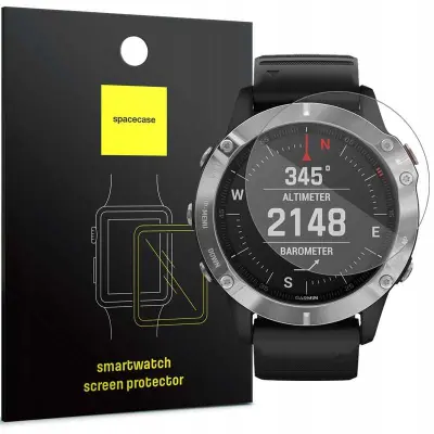 SPACECASE KALJENO STEKLO 2.5D ZA URO GARMIN FENIX 6 6 PRO