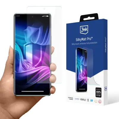3MK SILKY MATT PRO OVITEK ZA VIVO V30E MATT PROTIZDRSENO