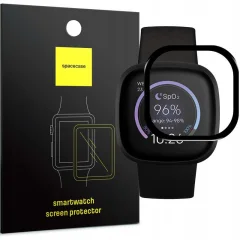SPACECASE KALJENO STEKLO ZA URO FITBIT VERSA 3 ZAŠČITNA FOLIJA