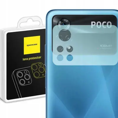 SPACECASE KALJENO STEKLO ZA POCO X4 PRO 5G KAMERO STEKLO ZAŠČITNO