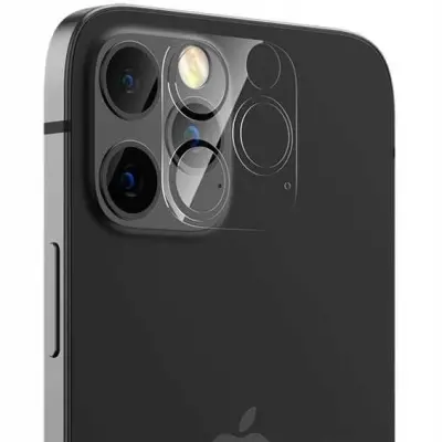 SPACECASE KALJENO STEKLO ZA KAMERO STEKLO ZA IPHONE 12 PRO ZAŠČITA EKRANA