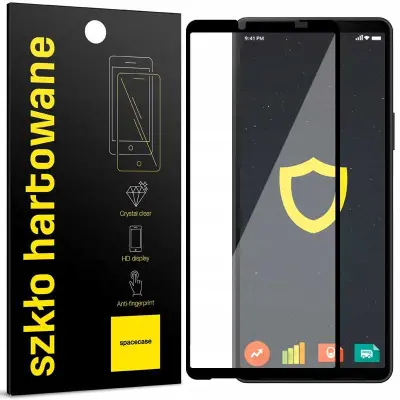 SPACECASE 5D KALJENO STEKLO ZA SONY XPERIA 10 V ZAŠČITA ZA EKRAN