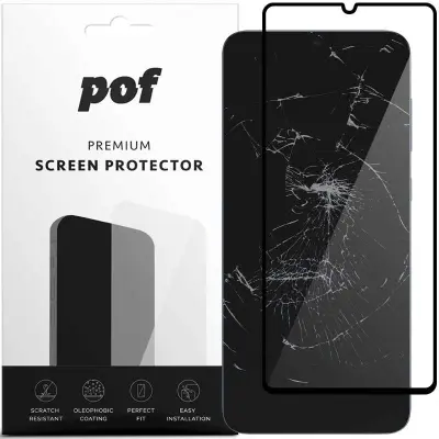 POF KALJENO STEKLO POLNI OVITEK ZA SAMSUNG GALAXY A70 9H ZAŠČITA ZASLON