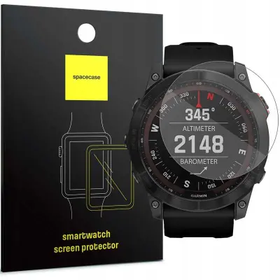 SPACECASE KALJENO STEKLO 2.5D ZA GARMIN FENIX 7X 7X SOLARNA FOLIJA