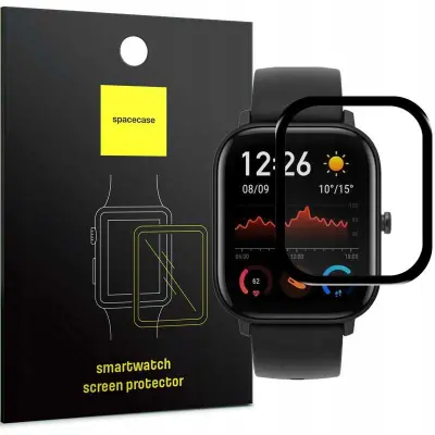 SPACECASE HYBRID KALJENO STEKLO ZA AMAZFIT GTS 1 2 3 FOLIJO