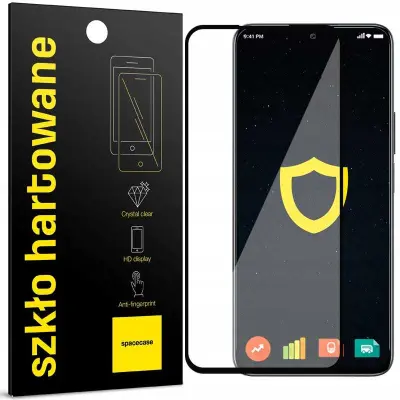 SPACECASE 5D KALJENO STEKLO ZA HONOR 90 LITE ČRNA SPREDNJA ZAŠČITA