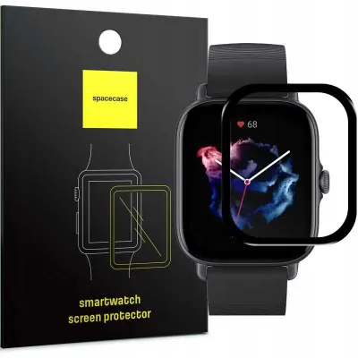 SPACECASE HYBRID KALJENO STEKLO ZA AMAZFIT GTS 3 ZAŠČITA EKRANA