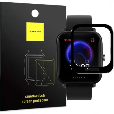 SPACECASE FILM IZ KALJENEGA STEKLA ZA ZAŠČITA ZASLON URE AMAZFIT BIP U