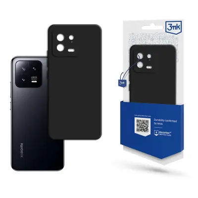 OVITEK 3MK MATT ZA XIAOMI 13 OVITEK ČRN ZAŠČITNI PROTIZDRSNI OVITEK