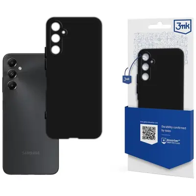 3MK MATT CASE OVITEK ZA SAMSUNG GALAXY A05S ČRN