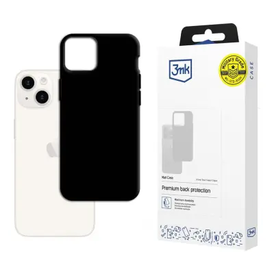 OVITEK 3MK MATT CASE ČRN OVITEK ZA APPLE IPHONE 15 PLUS PROTIZDRESNI