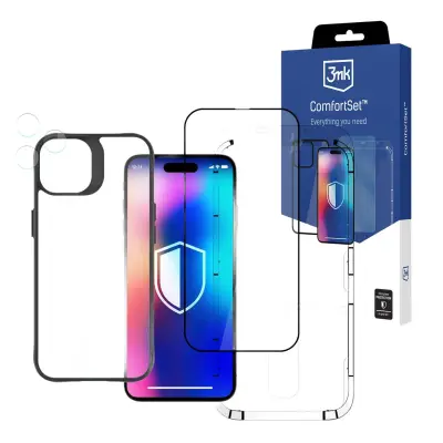 3MK COMFORT SET 4V1 SET ZA OVITEK APPLE IPHONE 14 PRO STEKLO