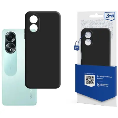 3MK MATT OVITEK ZA TELEFON OPPO A58 4G ČRN