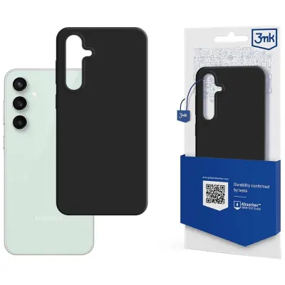 OVITEK 3MK MATT CASE ČRN ZA SAMSUNG GALAXY S23 FE PROTIZDRSNI