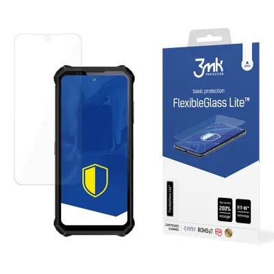 OUKITEL WP19 3MK FLEXIBLEGLASS SOLID KALJENO STEKLO ZA TELEFON