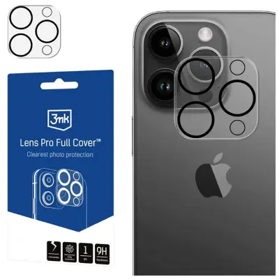3MK LENS PRO FULL COVER KALJENO STEKLO ZA APPLE IPHONE 15 PRO MAX