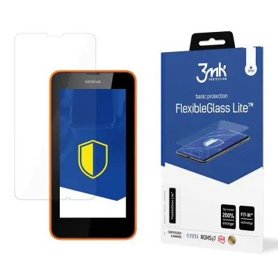 OVITEK IZ KALJENEGA STEKLA 3MK FLEXIBLEGLASS LITE ZA NOKIA LUMIA 630