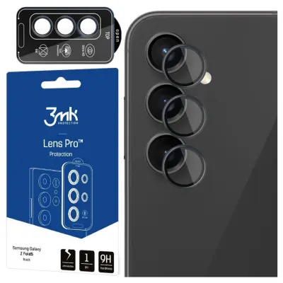 3MK LEČA PROTECTION PRO ČRNO KALJENO STEKLO ZA SAMSUNG GALAXY A14/A34 5G