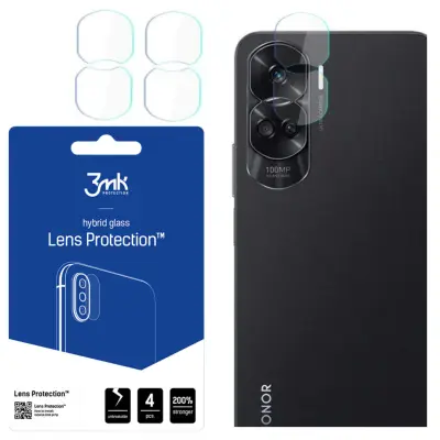 HONOR 90 SOLID KALJENO STEKLO 3MK ZAŠČITA ZA LEČE ZA TELEFON