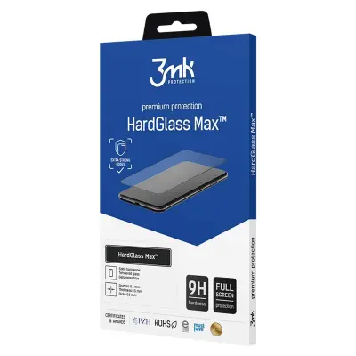 3MK HARDGLASS MAX ZA OVITEK ZA ZASLON IZ KALJENEGA STEKLA XIAOMI 13