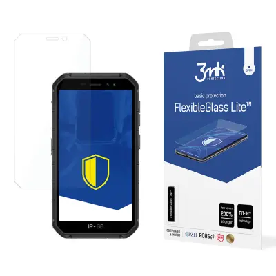 OVITEK ZA TELEFON ULEFONE ARMOR X7 PRO CASE FLEXIBLEGLASS LITE