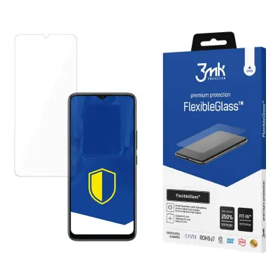 3MK FLEXIBLEGLASS ZA INFINIX HOT 20I ZAŠČITNI ETUI IZ KALJENEGA STEKLA