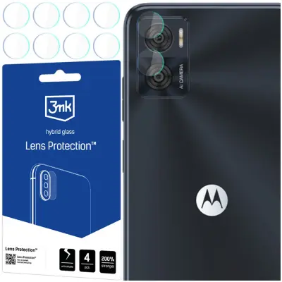 3MK ZAŠČITA LEČ HIBRIDNO STEKLO ZA KAMERO ZA MOTOROLA MOTO E22 / E22I