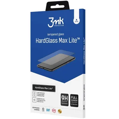 3MK HARDGLASS MAX SOLID GLASS 9H ZA OPPO A98 5G ZAŠČITNI OVITEK