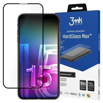 3MK HARDGLASS MAX ZA APPLE IPHONE 15 PRO MAX KALJENO STEKLO
