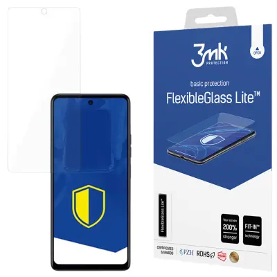 3MK FLEXIBLEGLASS LITE ZA ETUI IZ KALJENEGA STEKLA TECNO SPARK 10 PRO