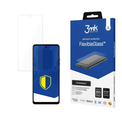 3MK FLEXIBLEGLASS KALJENO STEKLO ZA TECNO SPARK 10 PRO ZAŠČITA ETUIJA