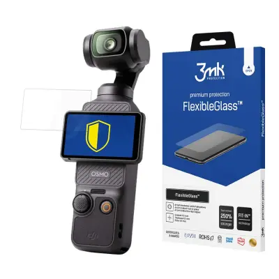 DJI OSMO POCKET 3 - KALJENO STEKLO 3MK FLEXIBLEGLASS ZA KAMERO