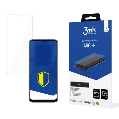 INFINIX HOT 20I 3MK ARC+ FOLIJA IZ KALJENEGA STEKLA ZA OVITEK ZA TELEFON