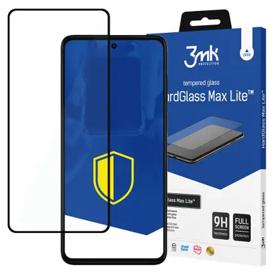3MK HARDGLASS MAX SOLID KALJENO STEKLO ZA OVITEK MOTOROLA MOTO G52