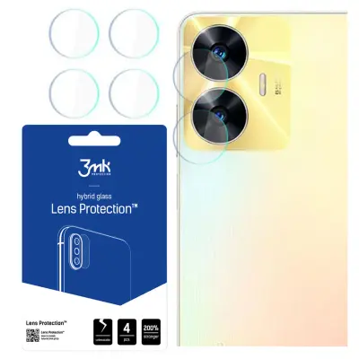 3MK ZAŠČITA ZA LEČE REALME C55 KALJENO STEKLO, ETUI