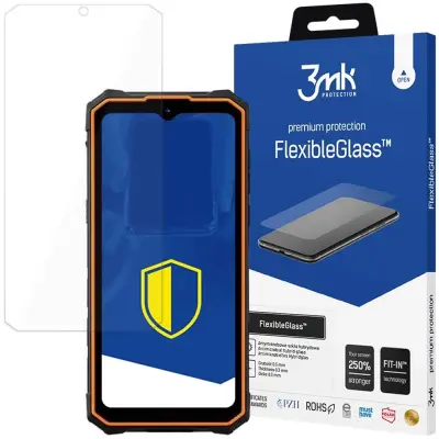 3MK FLEXIBLEGLASS HIBRIDNO STEKLO ZA HOTWAV CYBER 13 PRO - ZAŠČITA ZASLONA