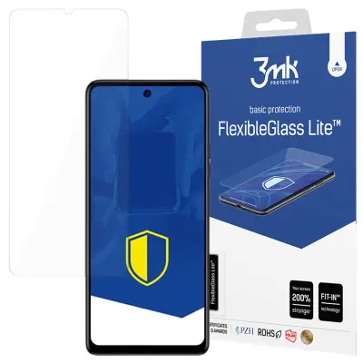 3MK FLEXIBLEGLASS LITE ZA ETUI IZ KALJENEGA STEKLA TECNO SPARK 10
