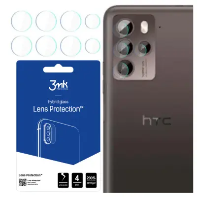 3MK ZAŠČITA ZA LEČE ZA HTC U23 PRO OVITEK IZ KALJENEGA STEKLA